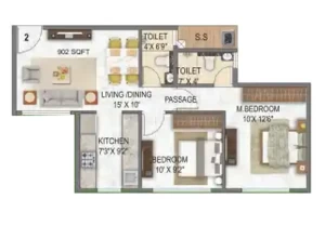 2 BHK
